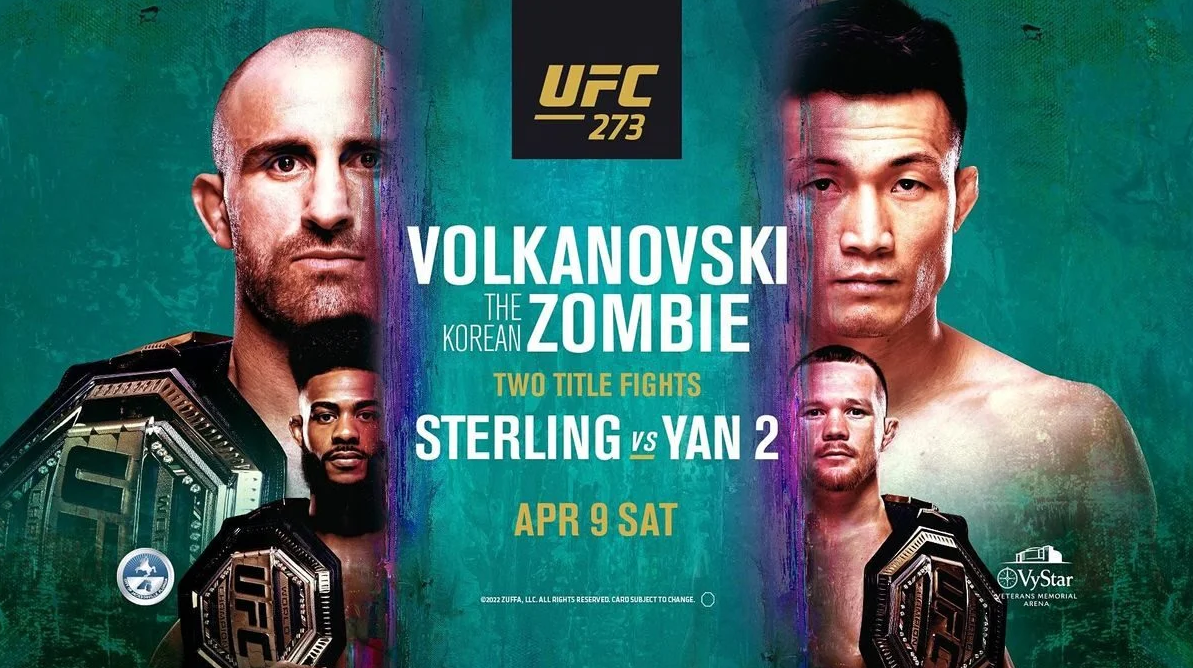 Как смотреть онлайн турнир UFC 273 9-10 апреля: где покажут бесплатную трансляцию