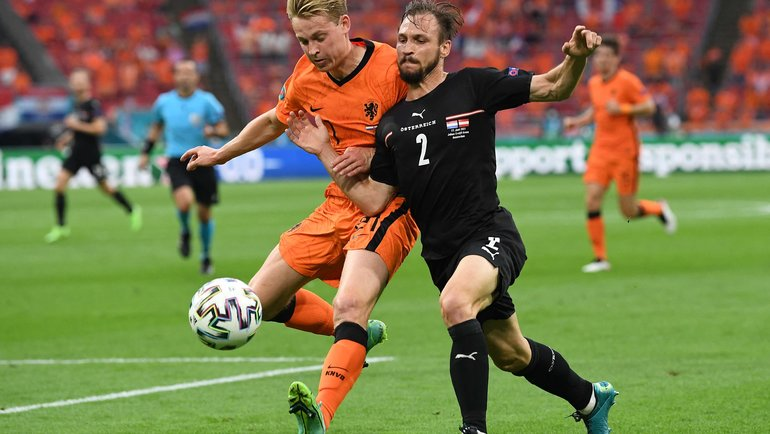 Нидерланды – Австрия – 2:0: видеообзор победы подопечных Франка Де Бура