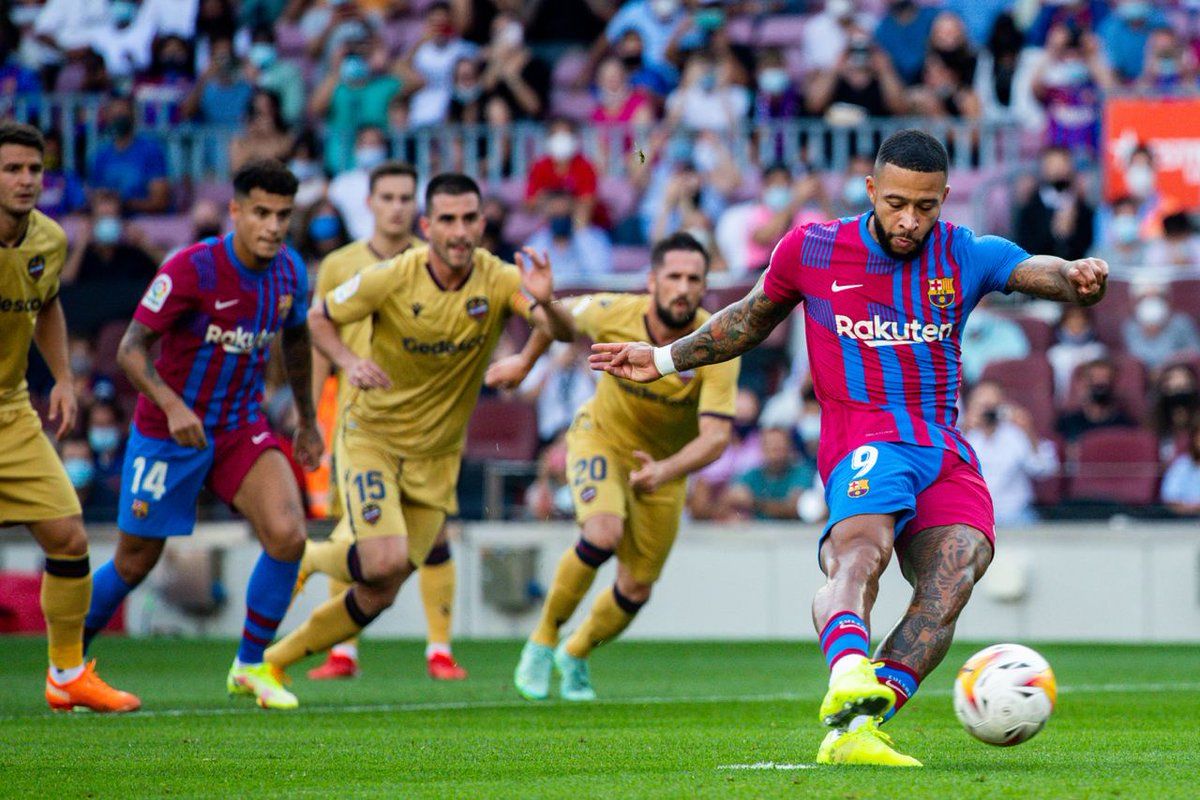 «Барселона» разгромила «Леванте» в матче седьмого тура Ла Лиги