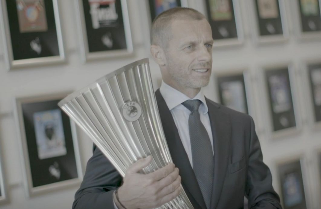 УЕФА представил трофей за победу в Лиге конференций