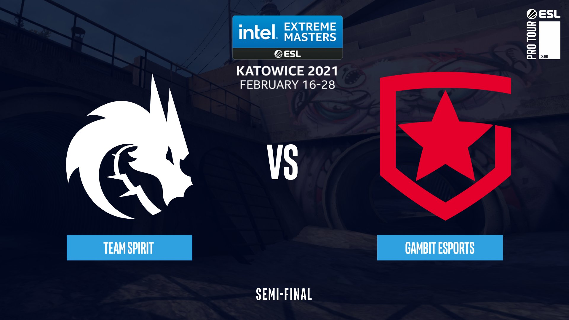 Team Spirit — Gambit: СНГ-битва за выход в финал