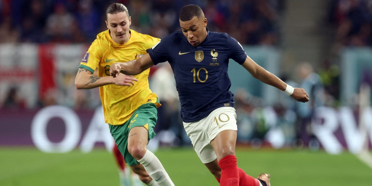 Сборная Франции разгромила Австралию со счетом 4:1 в матче ЧМ-2022 по футболу