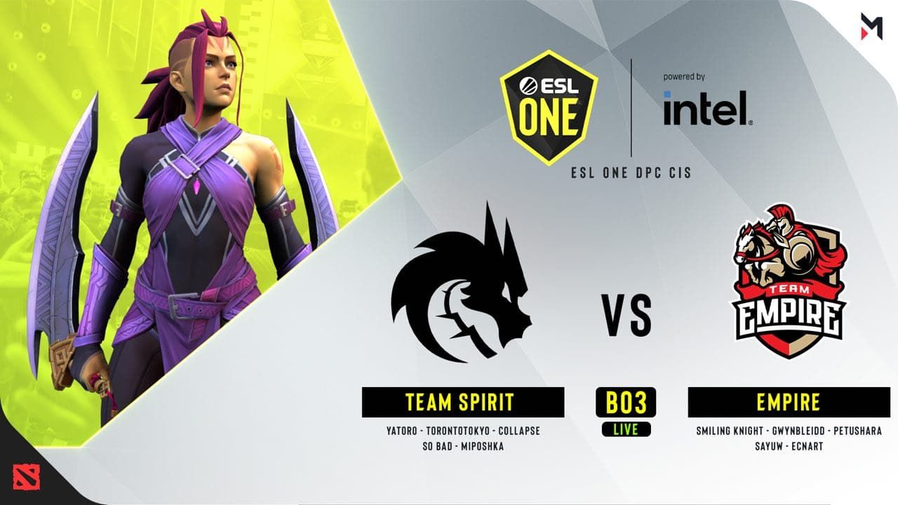 Team Spirit - Team Empire: обзор встречи двух середняков верхнего дивизиона СНГ