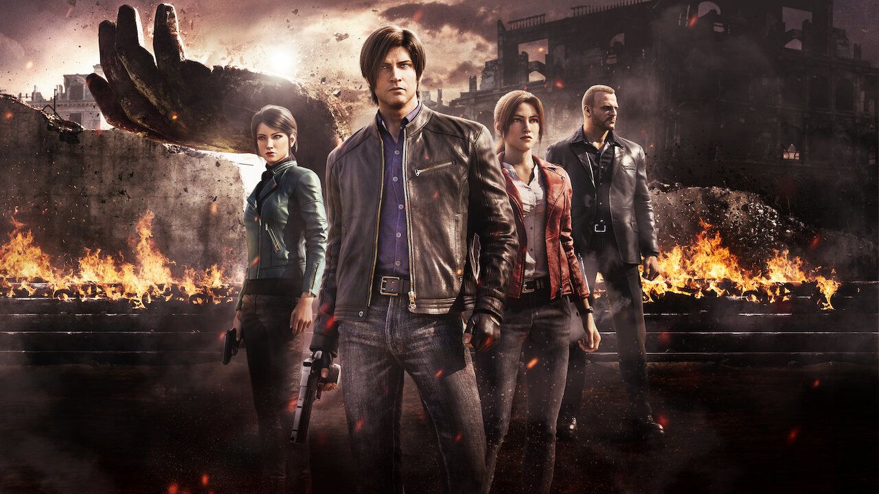 Netflix показал четыре постера с главными героями сериала Resident Evil: Infinite Darkness