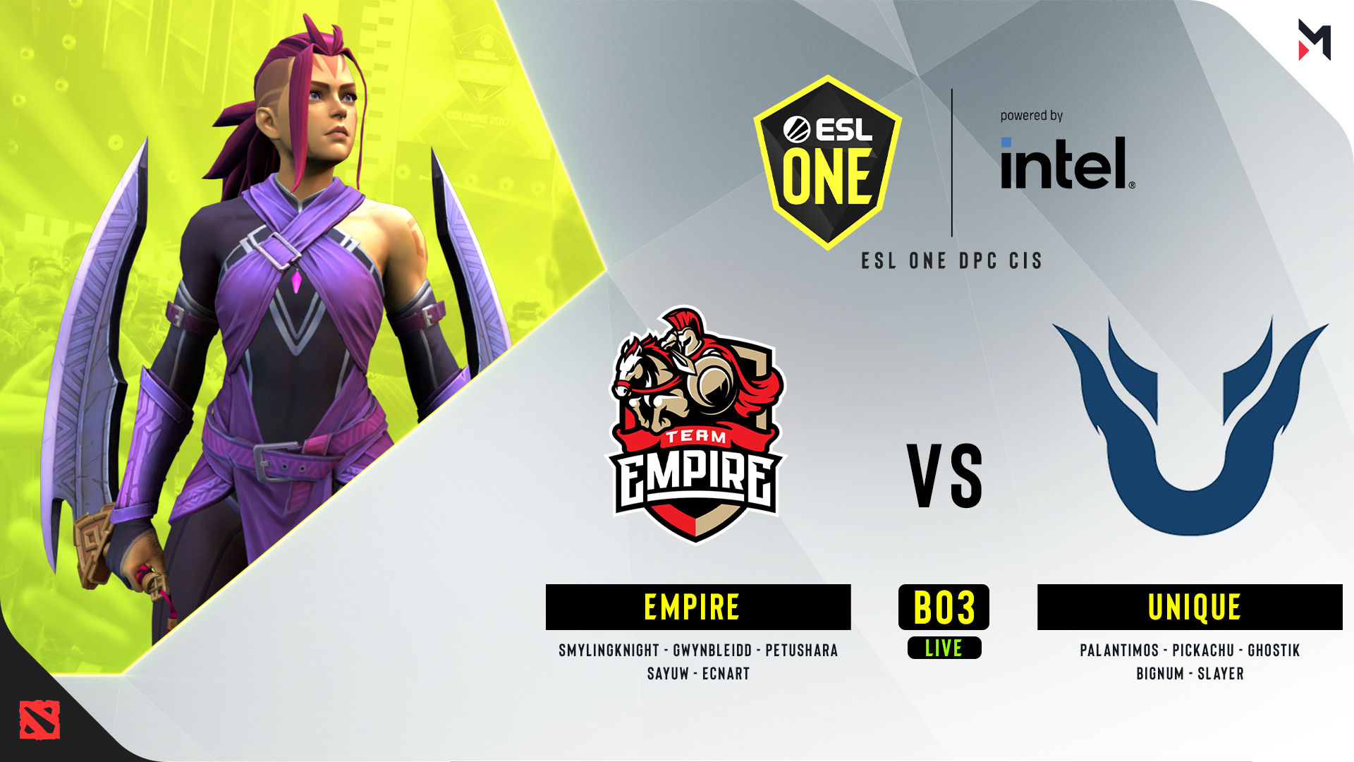 Empire — Team Unique: обзор переигровки на вылет из первого дивизиона СНГ