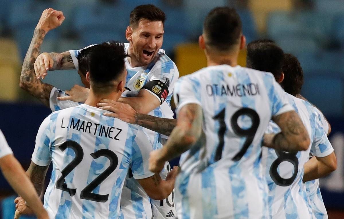 Cборная Аргентины вышла в полуфинал Кубка Америки. Месси отметился голом и двумя ассистами