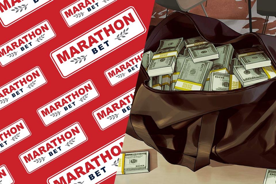 Бездепозитный бонус в казино Marathonbet