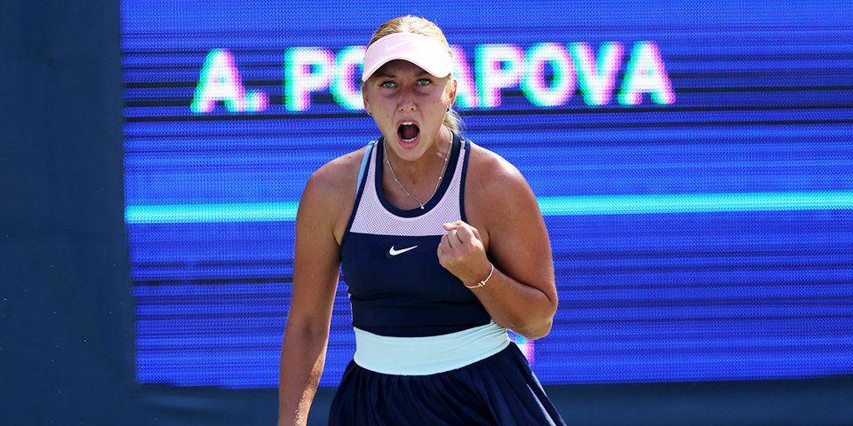 Потапова вышла во второй круг US Open, 18-летняя Андреева проиграла