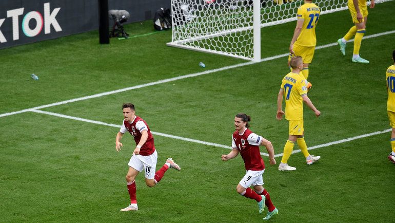Австрия обыграла Украину и вышла в плей-офф Евро-2020