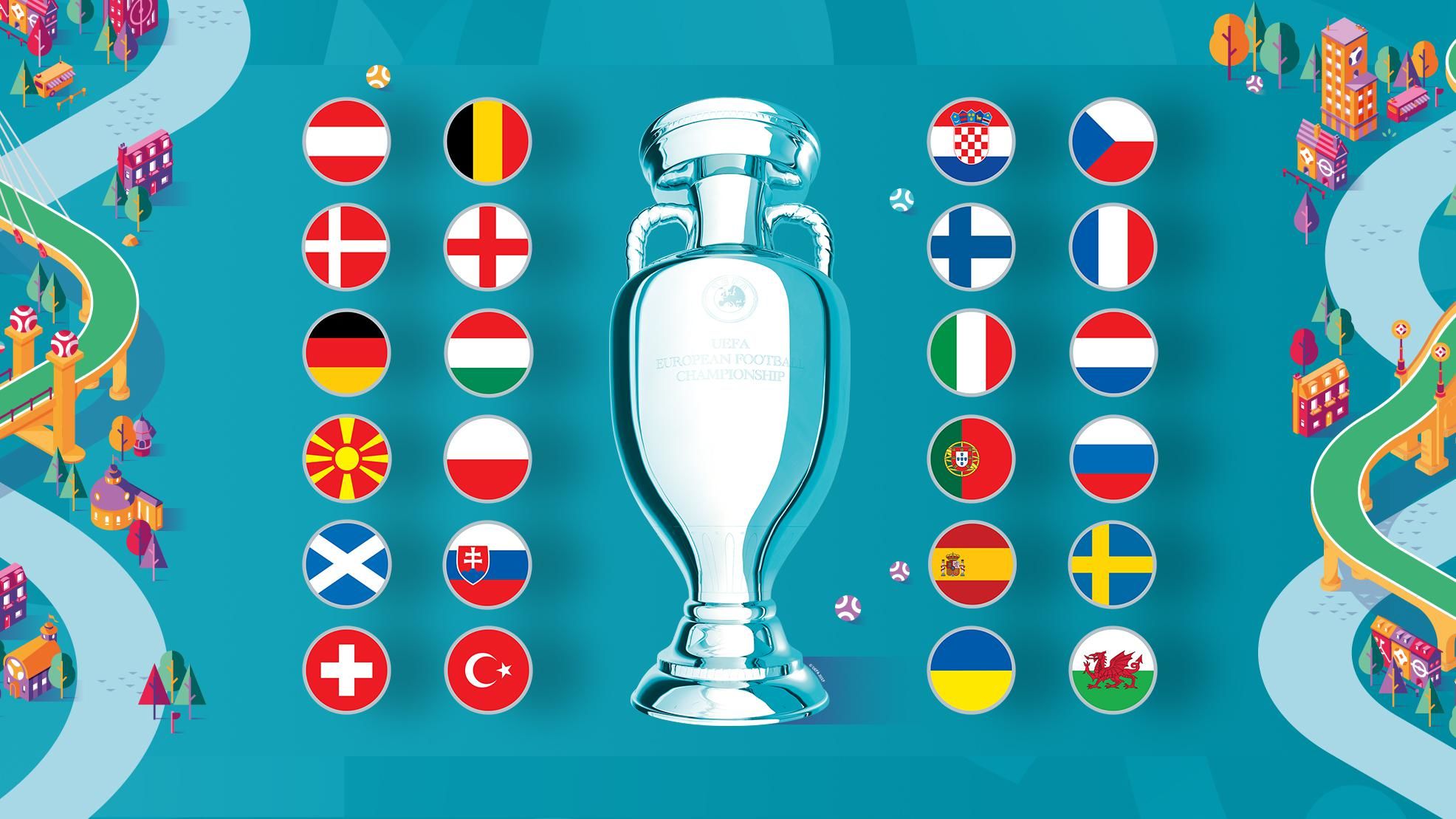 Где и когда пройдут матчи Евро-2020. Полное расписание и календарь чемпионата Европы
