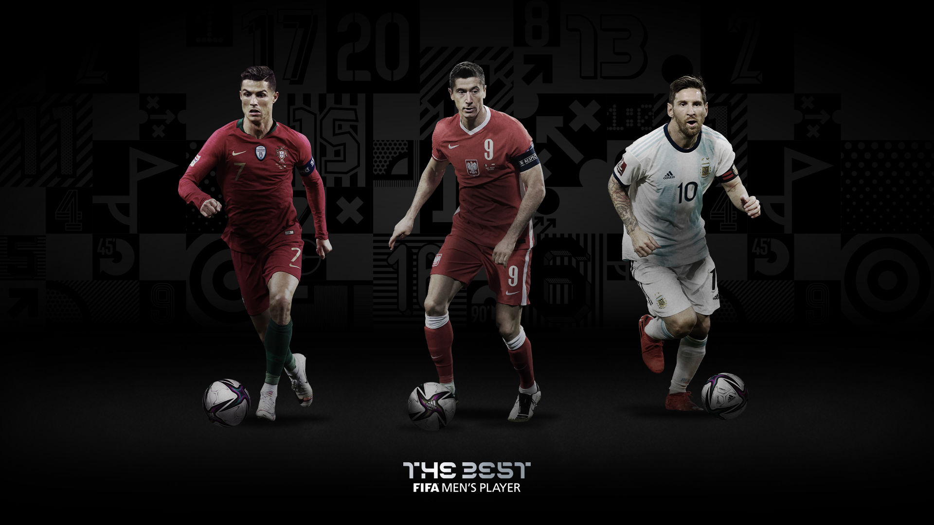 ФИФА объявила тройку претендентов на титул лучшего игрока года