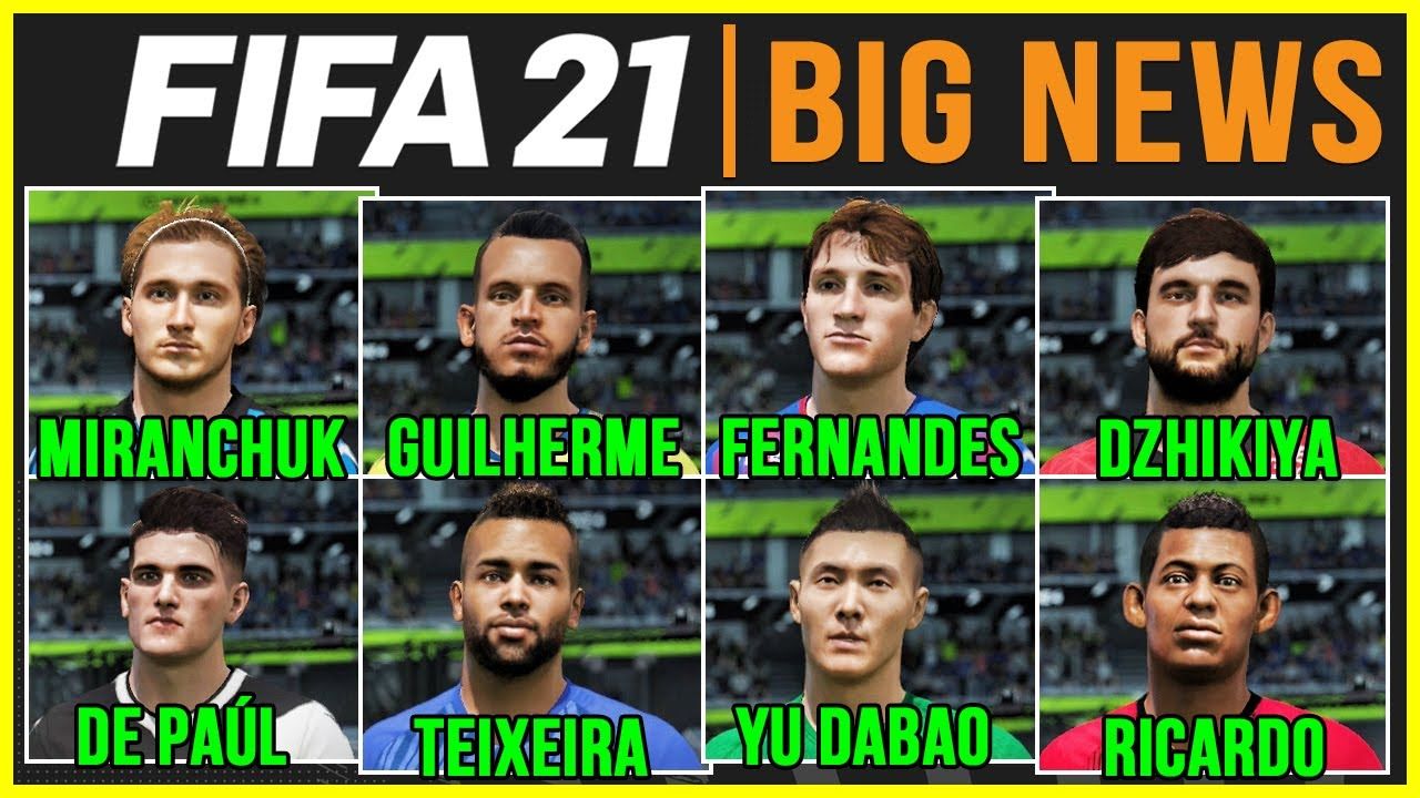 Лица игроков сборной России, которых нет в FIFA 21, появились в FIFA Online 4