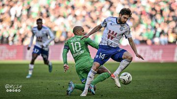 «Сент-Этьен» и «Страсбург» сыграли вничью, забив по два гола в первом тайме матча Лиги 1