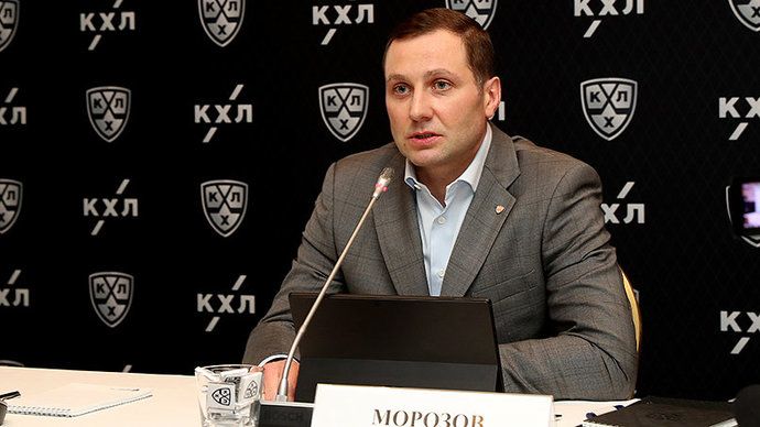 Президент КХЛ Морозов: лига не обсуждает изменение лимита легионеров