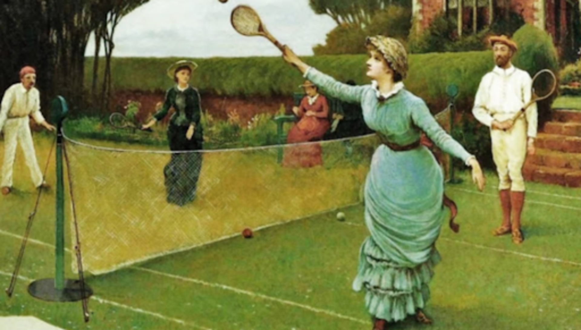 В какой стране зародился бадминтон. Лаун теннис 19 века. Лаун-теннис 19 век Франция. Теннис в Англии 19 век. «Же де пом» — прообраз тенниса,.