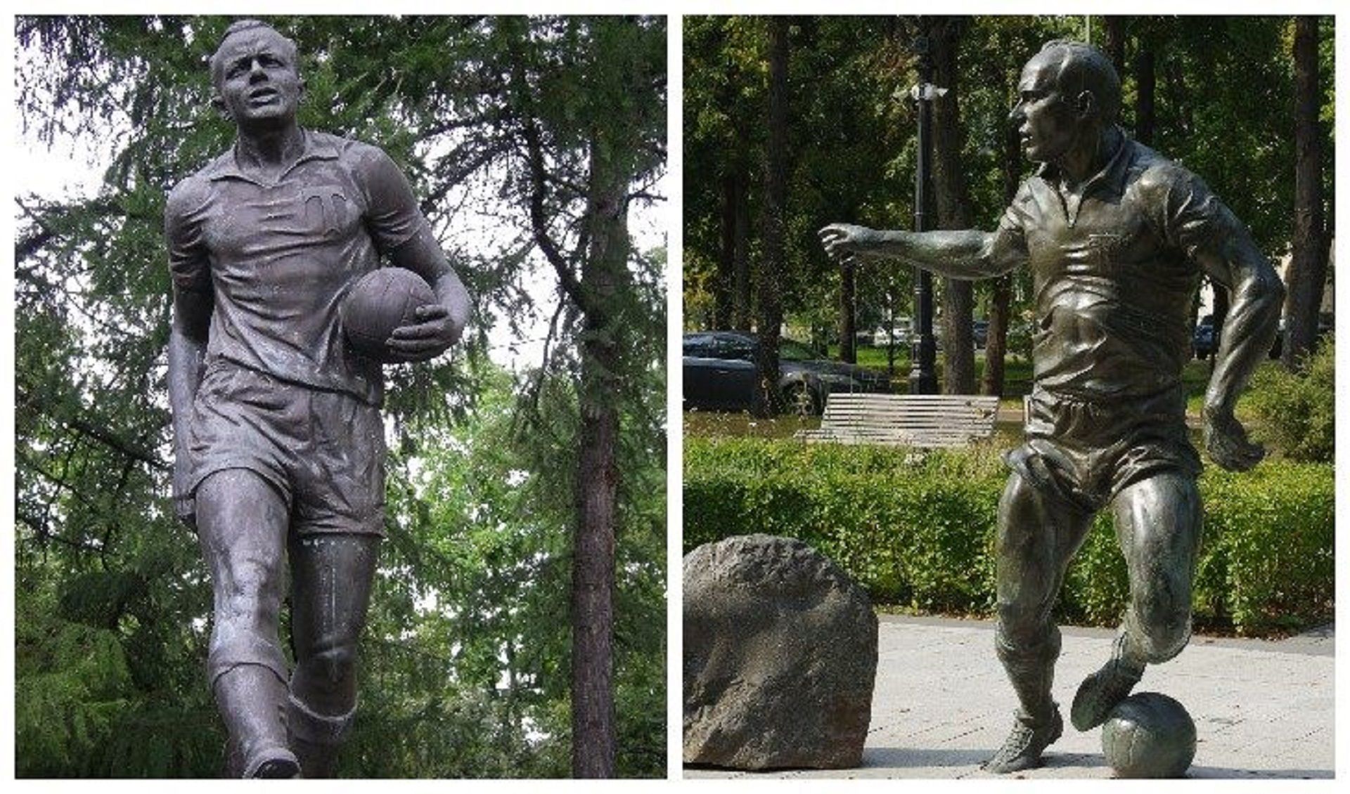 Памятники в честь Эдуарда Стрельцова