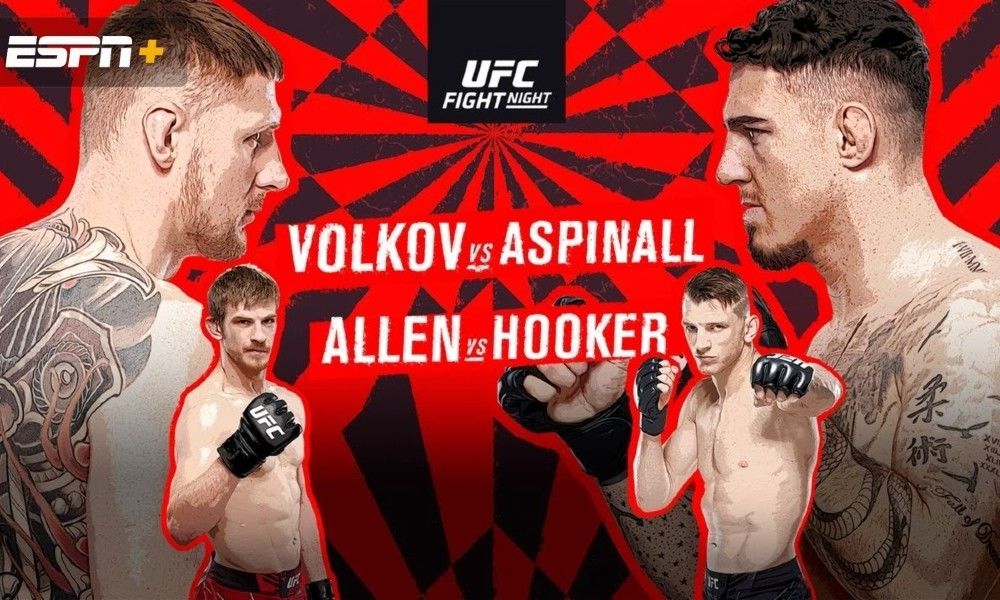 UFC 19 марта: Александр Волков — Том Аспиналл