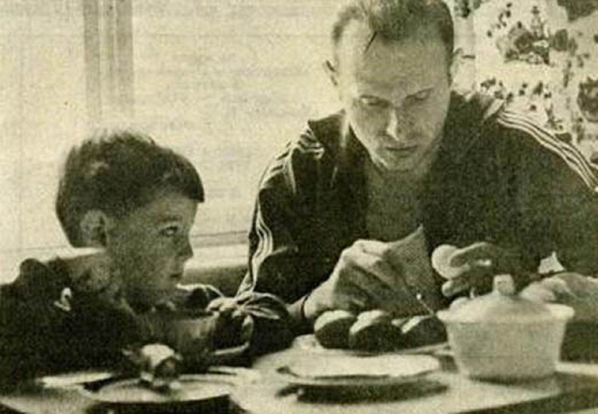 Эдуард Стрельцов с сыном