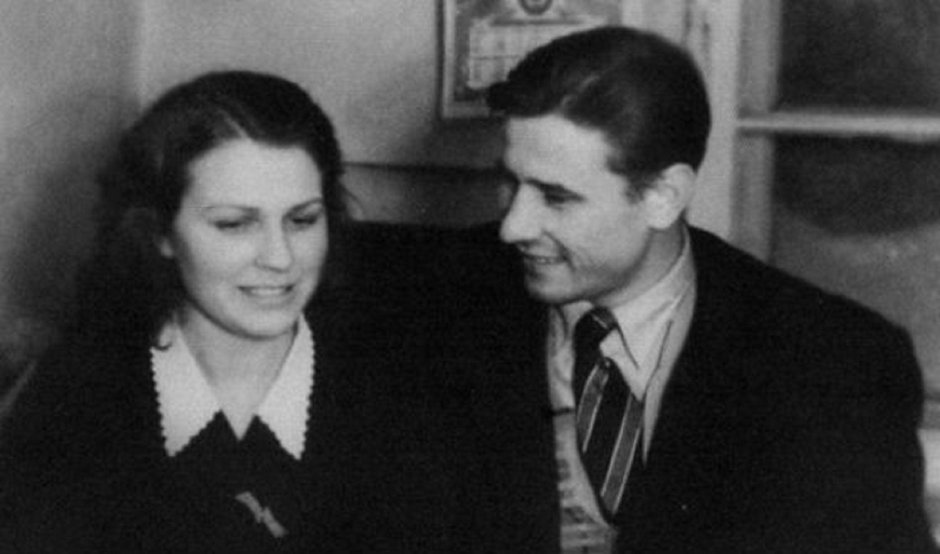Лев Яшин с женой